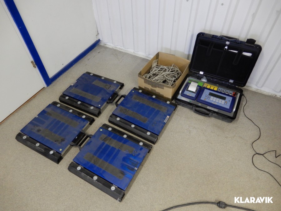 Fordonsvåg DINI ARGEO WWSB3TM Cornerweight