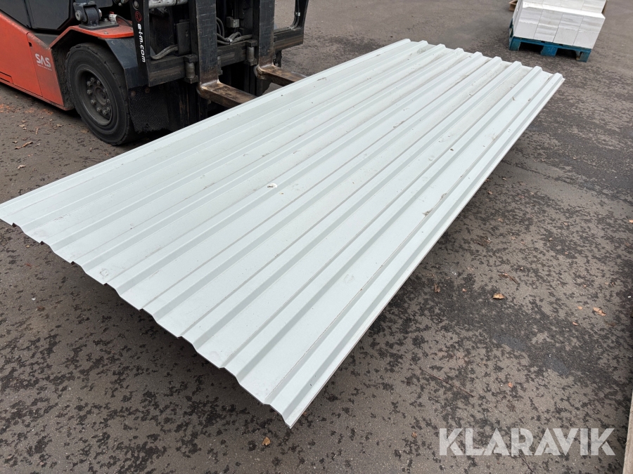 Takplåt 9 st 300x112 cm