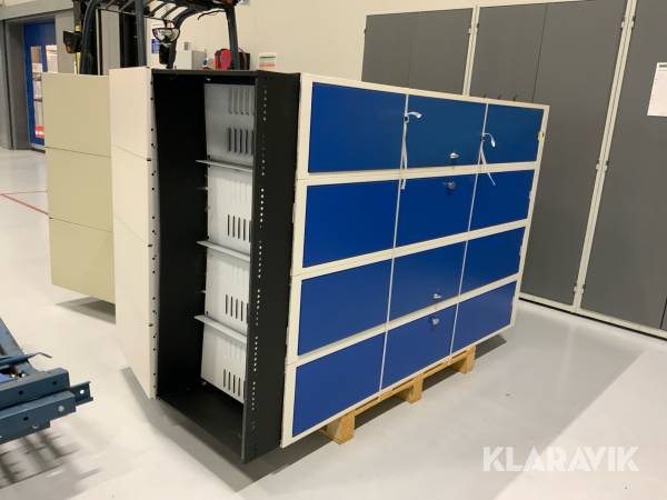 Omklädningsskåp Aj 3st