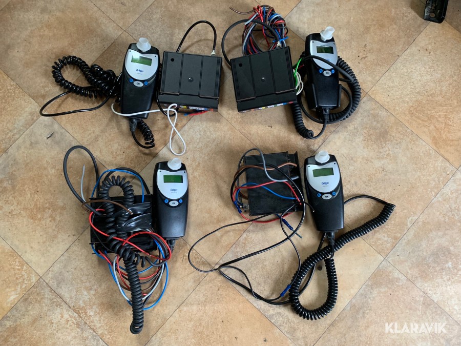 4st Alkohollås Dräger