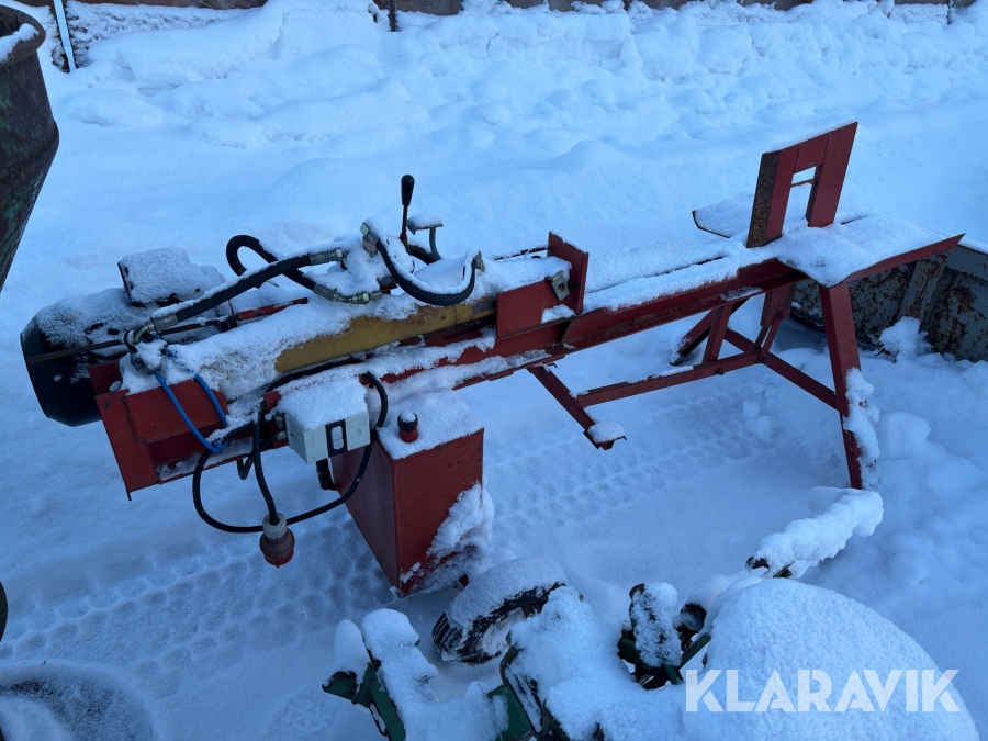 Fristående Vedklyv elektrisk