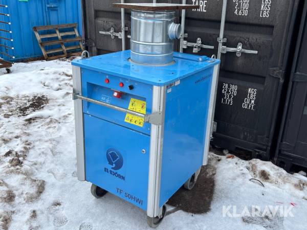 Hetvattenfläkt El-Björn TF 50 HWI