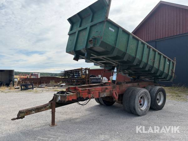 Dumperkärra med spanmålsförhöjning