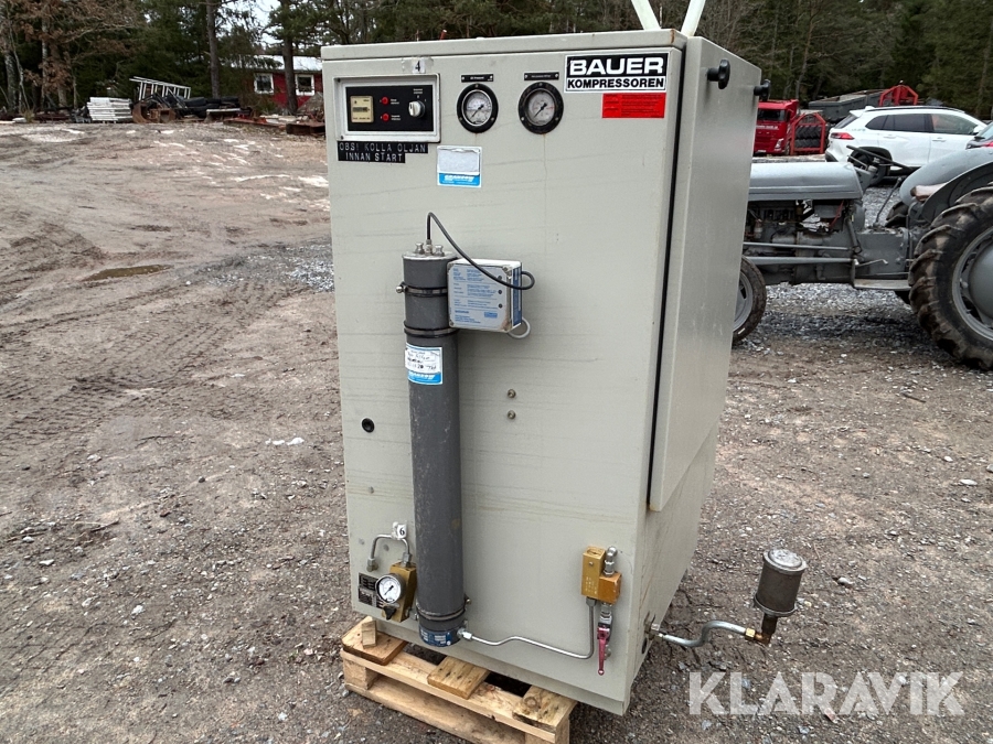 Dykkompressor / friskluft Bauer VM-5.5 , 340 bar