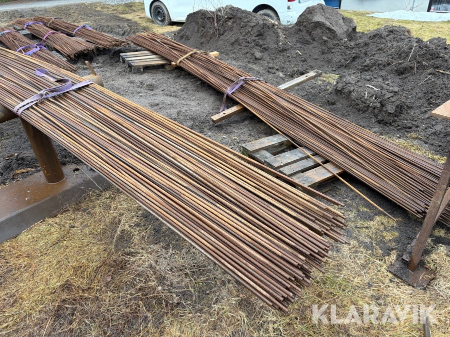 Armeringsjärn 12mm, 6m, 2ton