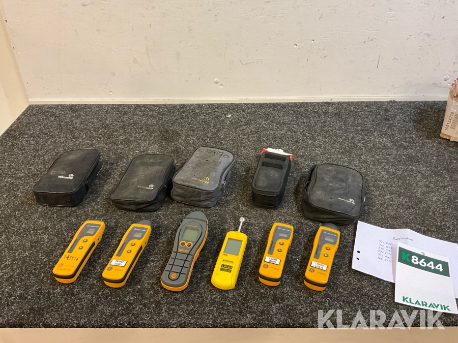 Fuktmätare 6st Protimeter, Trotec