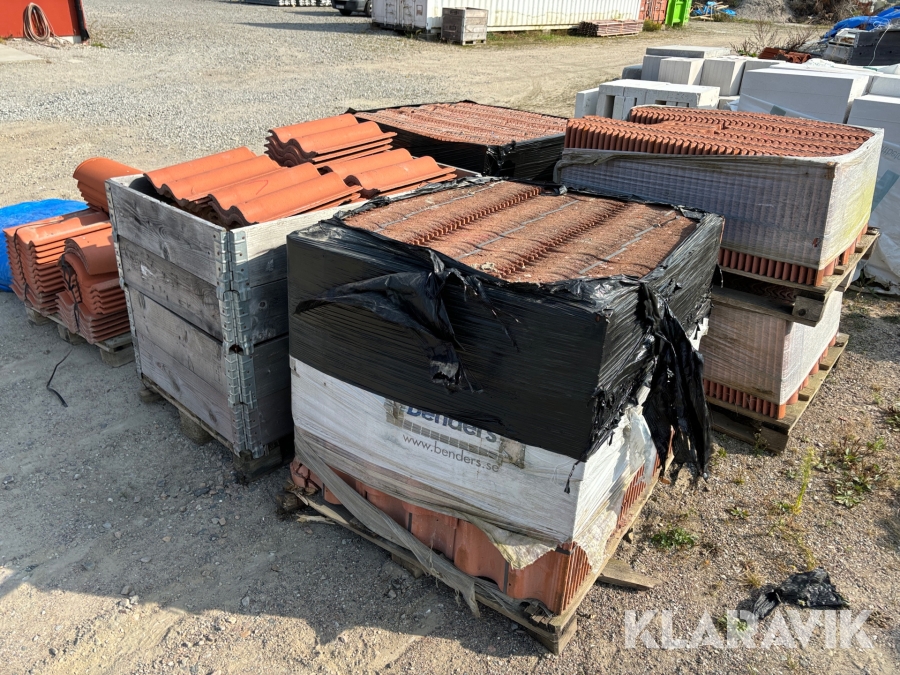 Takpannor Benders 2-kupiga röda 900