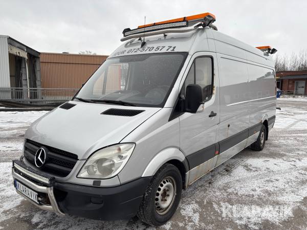 Skåpbil verkstadsbil Mercedes-Benz Sprinter 319 CDI