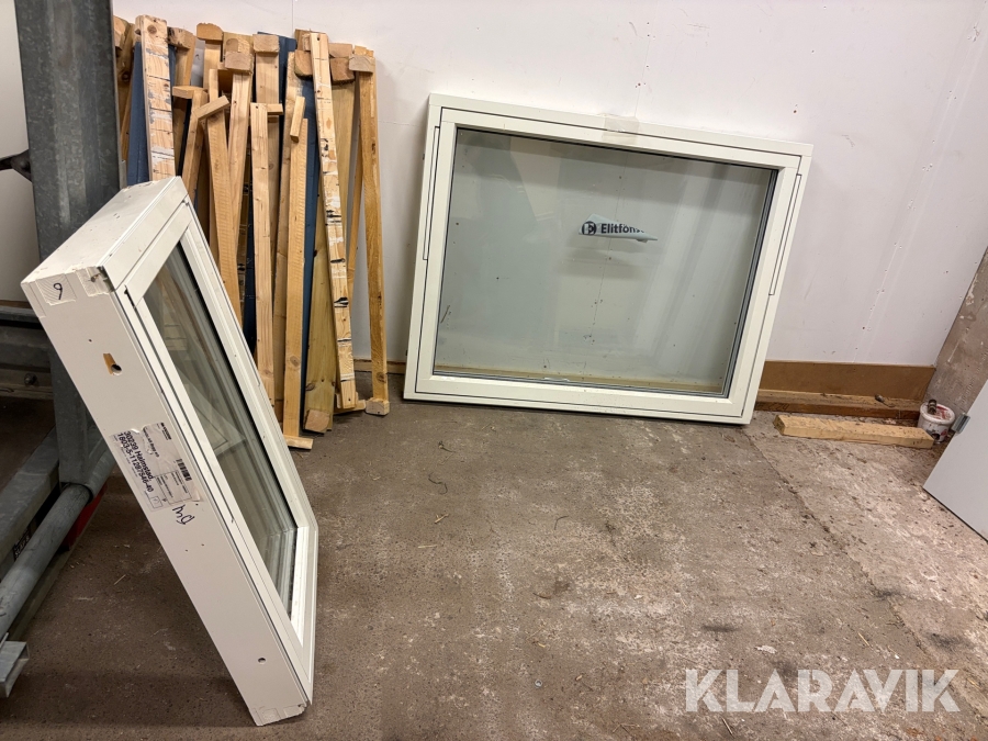 Fönster 2 st Elitfönster