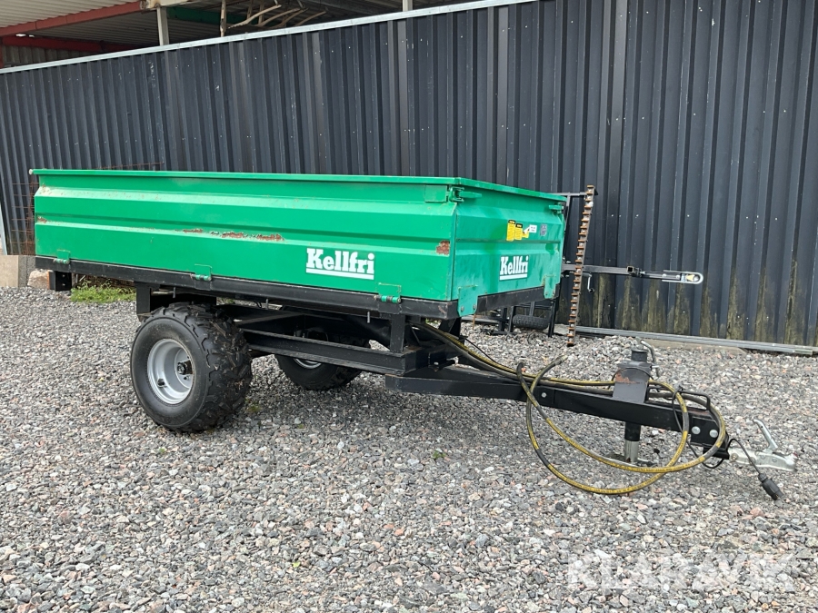 1-axlad Tippvagn Kellfri TV-15 1,5 ton