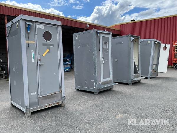Toalett 4st Vallavagnen, ST500,