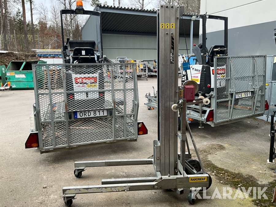 Materiallyft handvinch ALPlift LM575 300kg 6meter