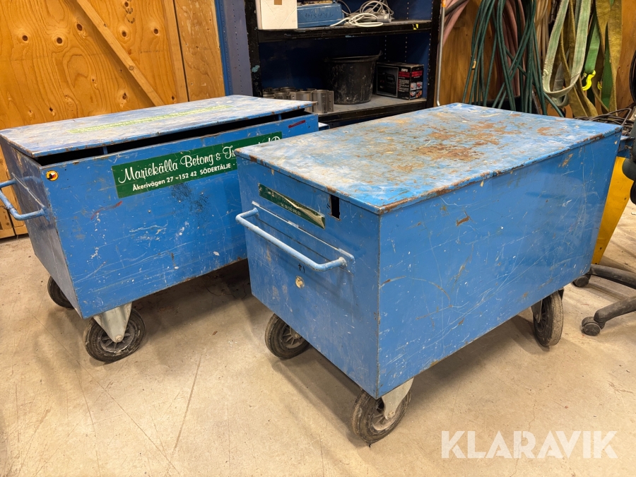 Byggkärra 2st