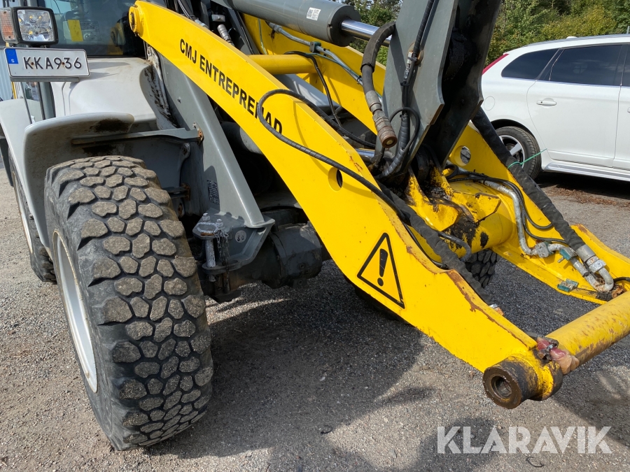 Hjullastare Kramer 352 med redskap