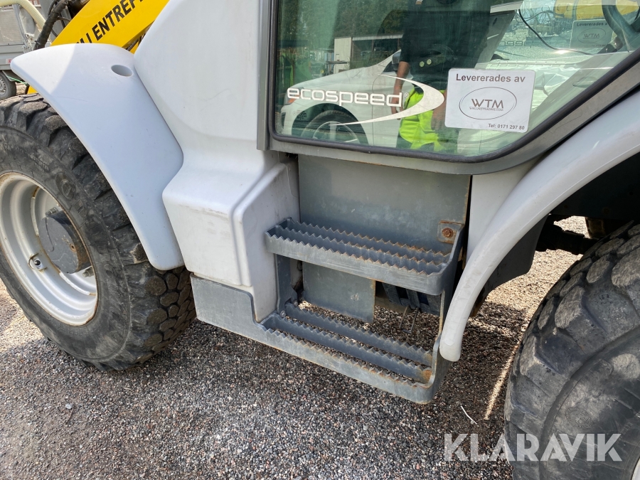 Hjullastare Kramer 352 med redskap