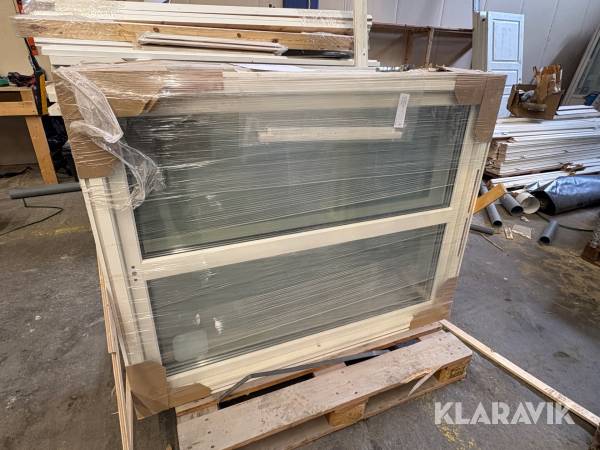 Vridfönster Svenska fönster Classic Vrid BPS vitmålad