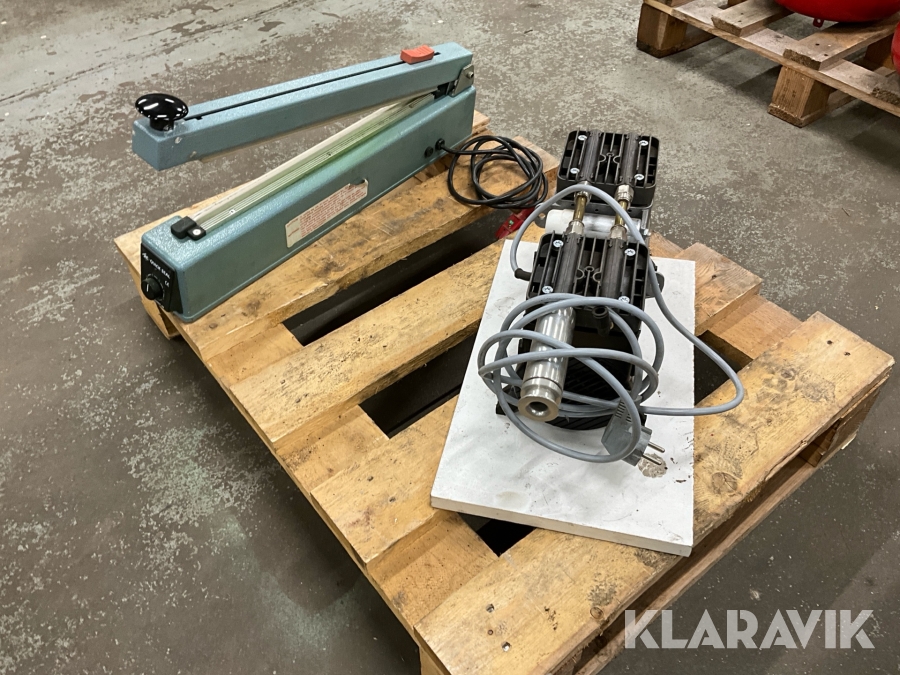 Kompressor och Quik-Seal