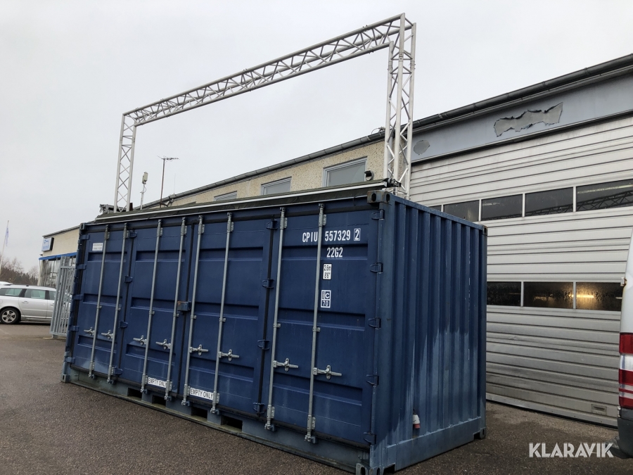 Utställningscontainer 20 fot