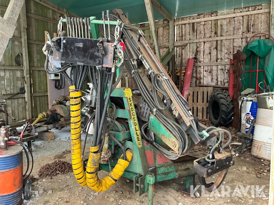 Traktorprocessor BJM Maskin Skogsolle 40