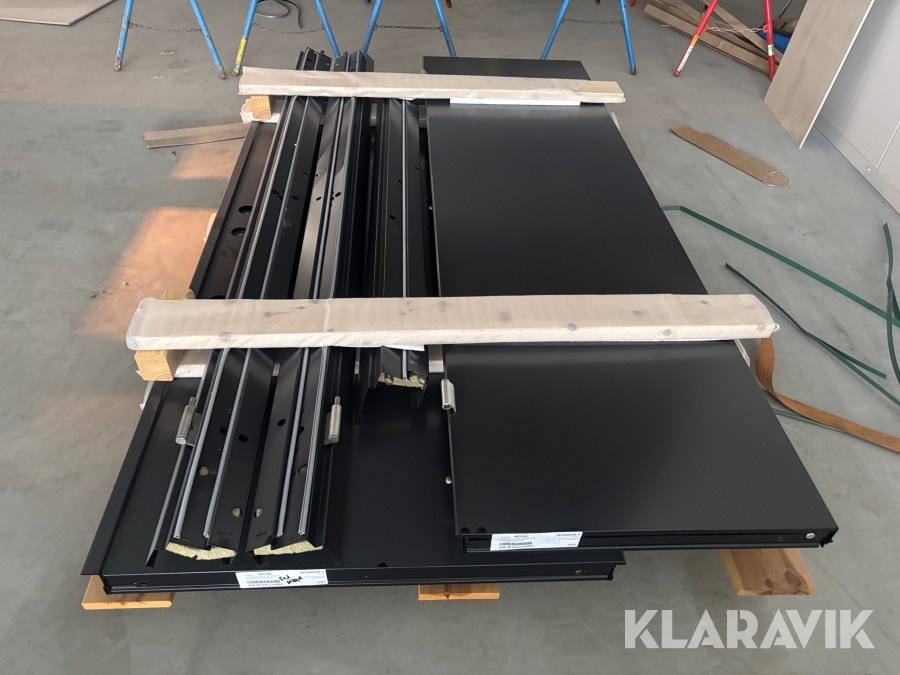 Ståldörr / pardörr Daloc Y33 15x21