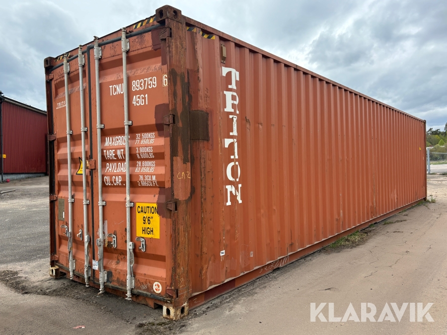 Container 40 fot high cube