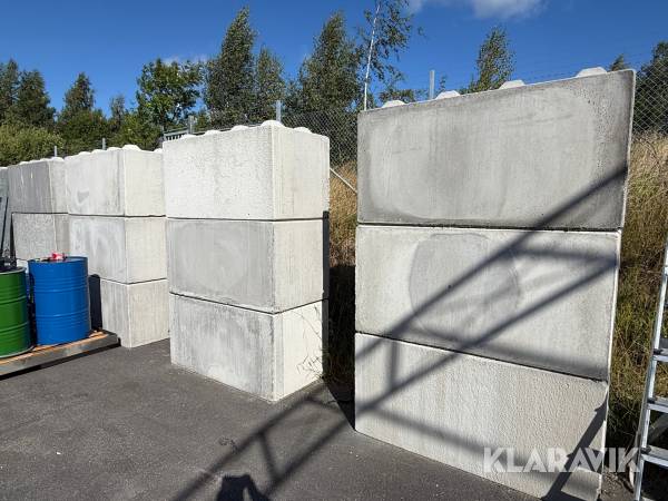 Betongfundament  26st 160x80x80