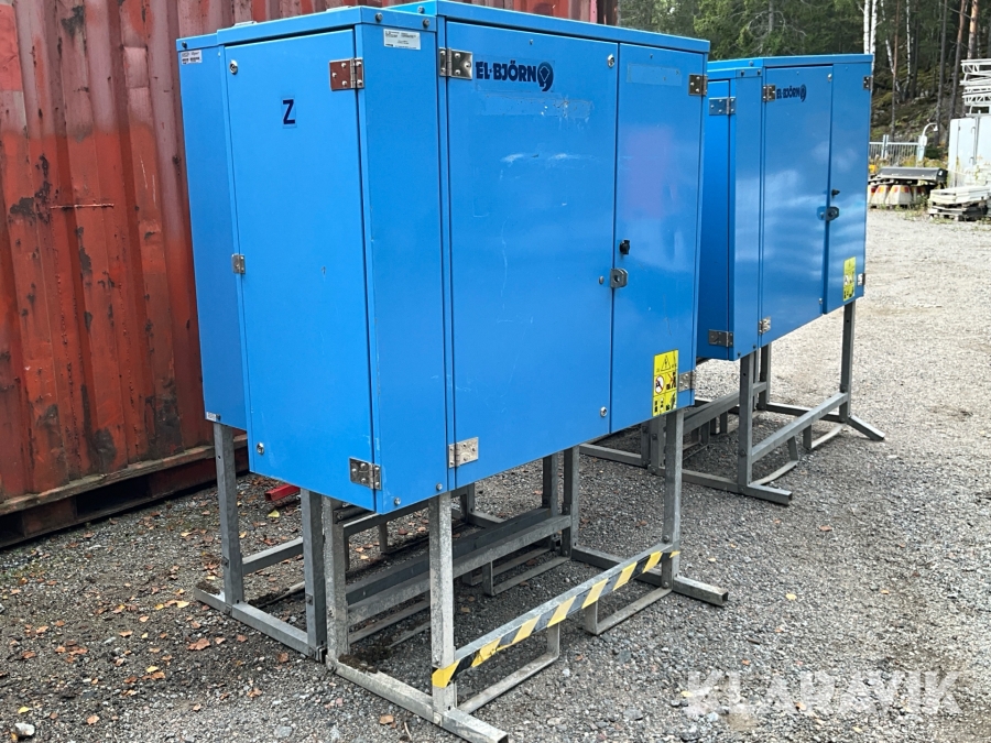 Elskåp 4st El-Björn BCS 1100 Z250E