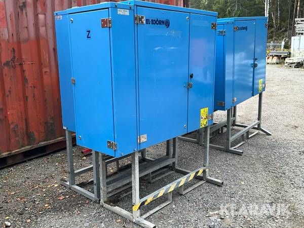 Elskåp 4st El-Björn BCS 1100 Z250E