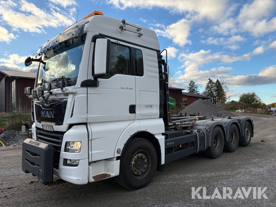 Lastväxlare Plogutrustad MAN TGX 35.500