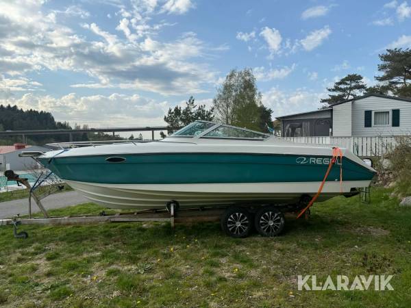 Motorbåt med båtkärra Regal Valentina 220 XL V8