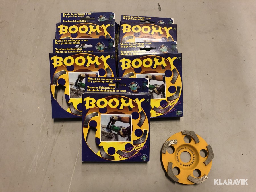 6st Diamantslipskivor