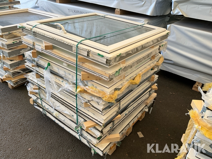 Plastfönster 8st