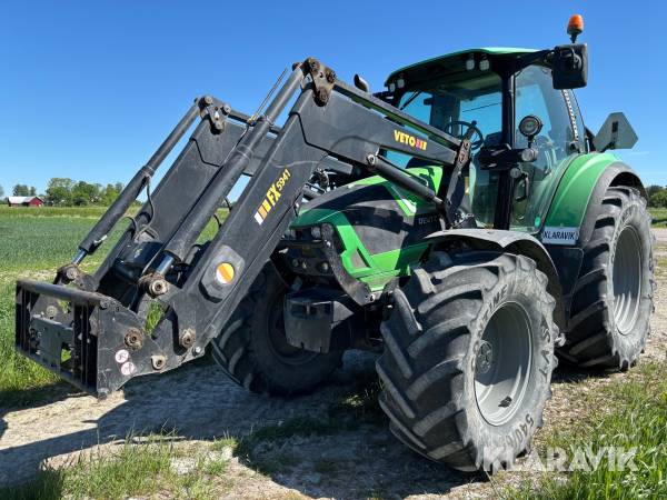 Traktor Deutz Fahr 6160.4 TTV med lastare