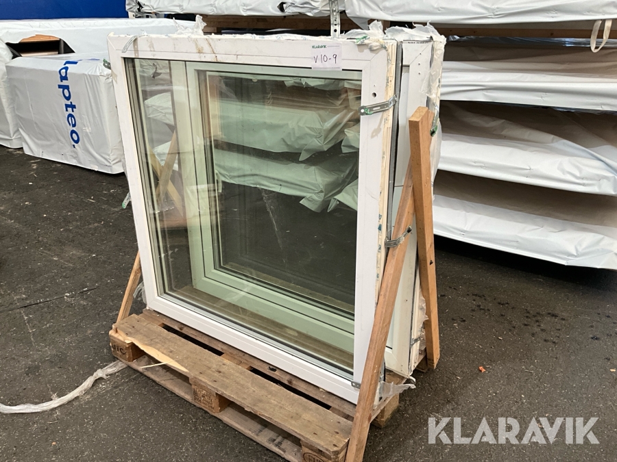 Plastfönster 2st