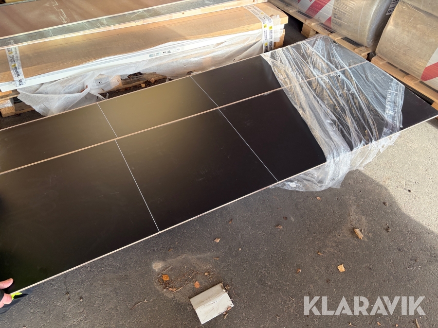 Våtrumsskiva Fibo 2024-M6060 S Black 10 skivor