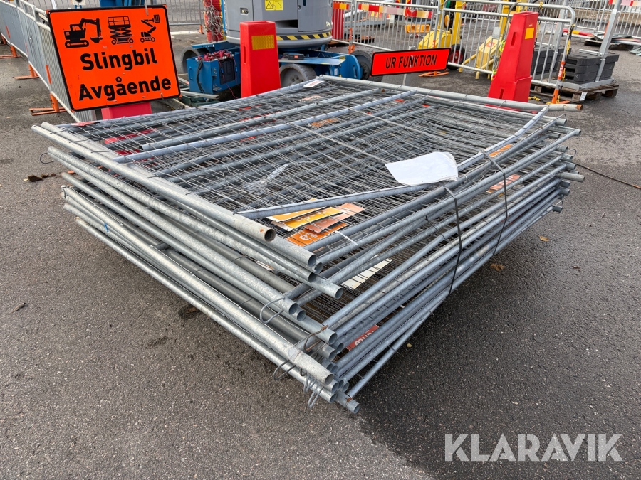 Byggstaket 2,2m 18st