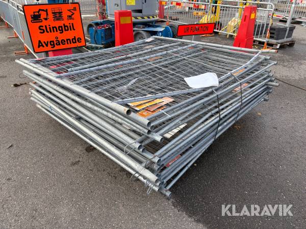 Byggstaket 2,2m 18st