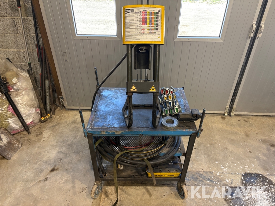 Mobil slangpressutrustning Parker KarryKrimp 2 med tillbehör