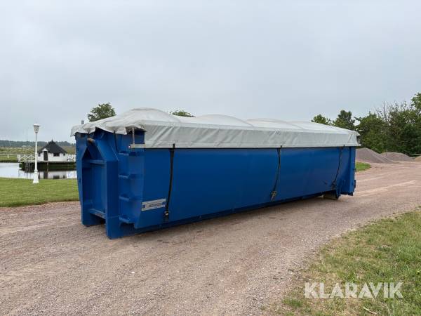 Spannmålscontainer LT Container 22m3 med rullkapell