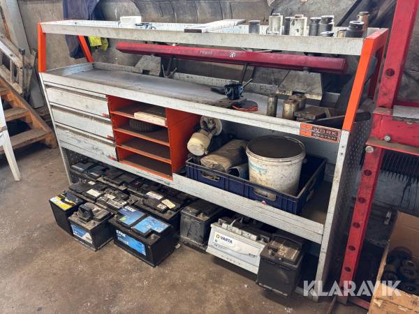 Inredning Worksystem Inkl lådor