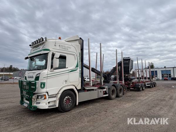 Timmerbilsekipage Scania R650