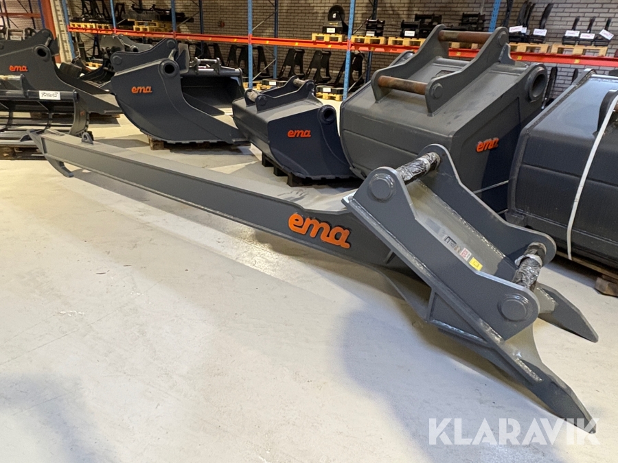 Jibb  för sprängmattor 4000mm med krok EMA S80