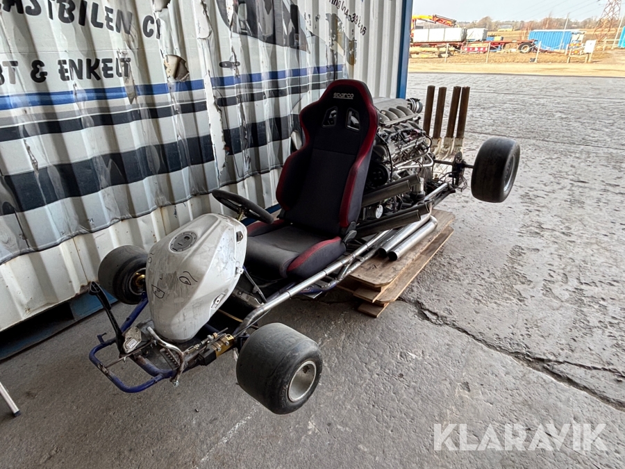 Gokart med Volvo V8