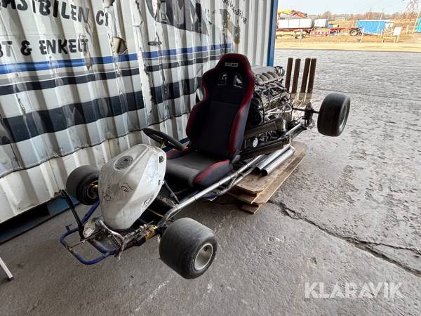 Gokart med Volvo V8