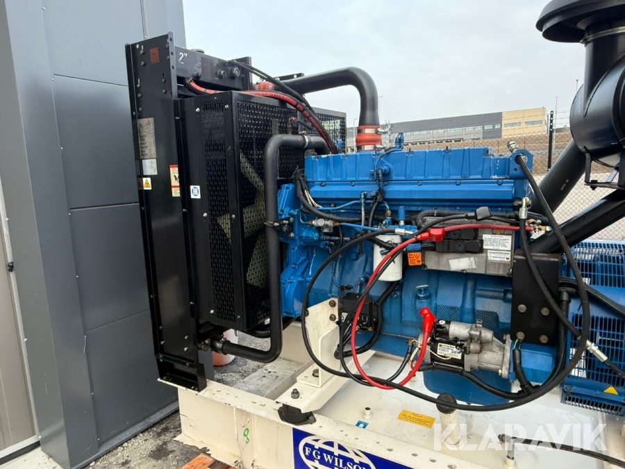Generator Perkins P1100E1, Enköping, Klaravik auktioner
