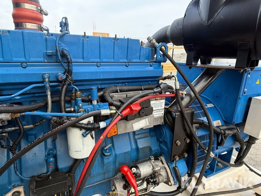 Generator Perkins P1100E1, Enköping, Klaravik auktioner