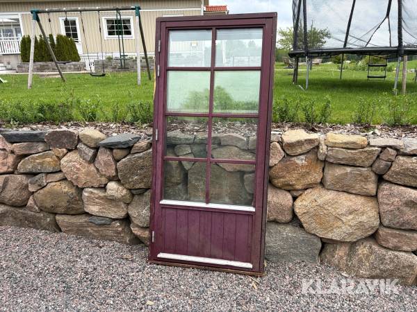 Altandörr 3-glas 10x21