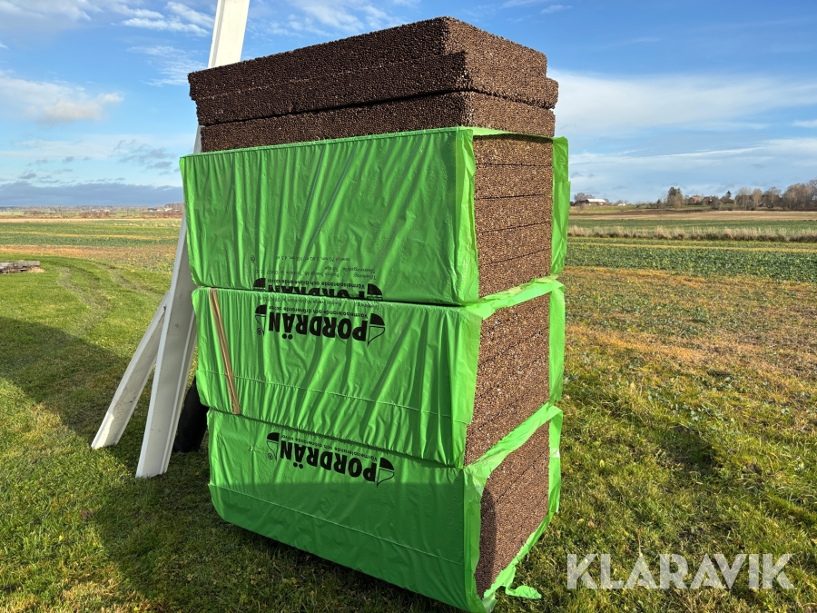 Isolering grunddränering Pordrän 18 st