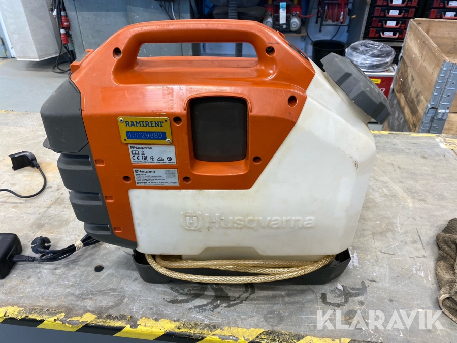 Vattentank för kapmaskin Batteri Husqvarna WT15I