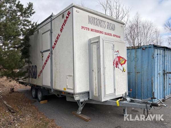 Personalvagn Scanvogn med pentry, wc,dusch